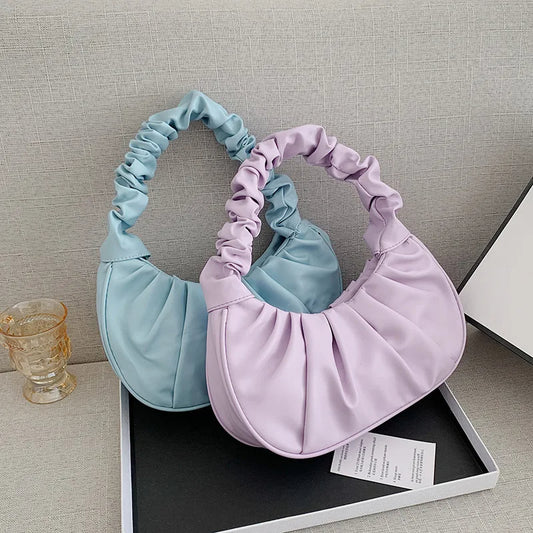 Fashion Pleated Handlebags for Women