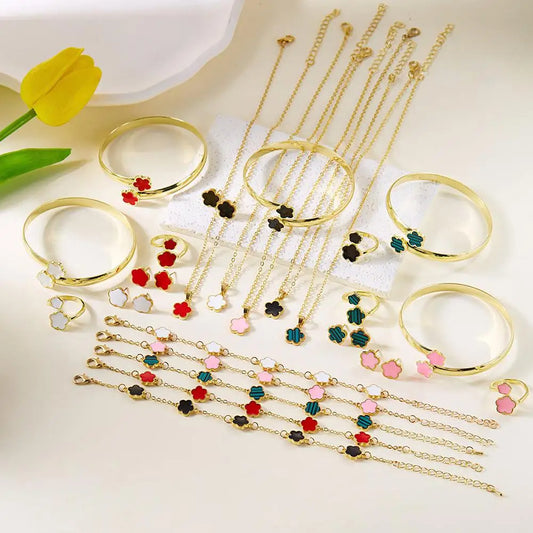 Elegance French Niche Necklaces Bracelets Earrings