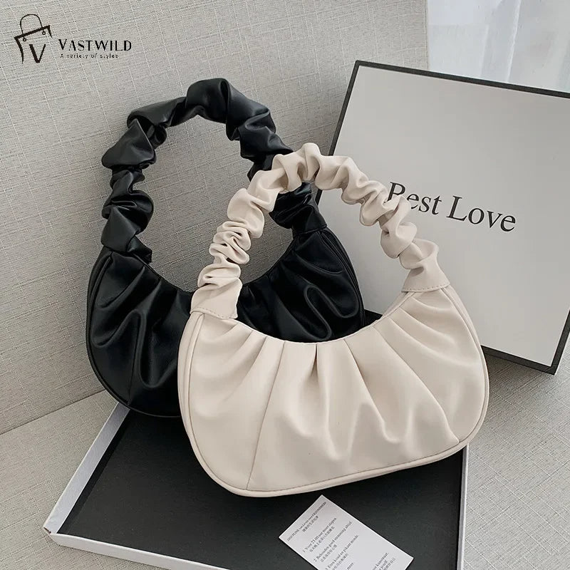 Fashion Pleated Handlebags for Women